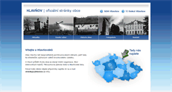 Desktop Screenshot of hlavnov.cz